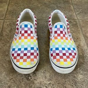 ⭐️🌈 Rainbow Vans🌈⭐️